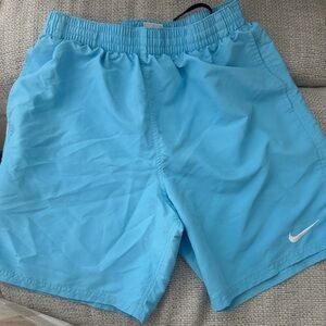 Nike Men's Light Blue Swim trunks